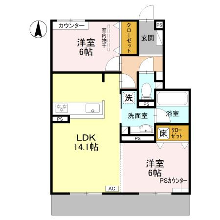 【間取り】 | パークサイドファーム