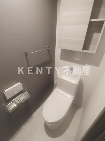 【トイレ】 | セレスティア中央 Ⅱ | 清潔感のあるトイレです