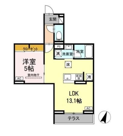 【間取り】 | セレスティア中央 Ⅱ