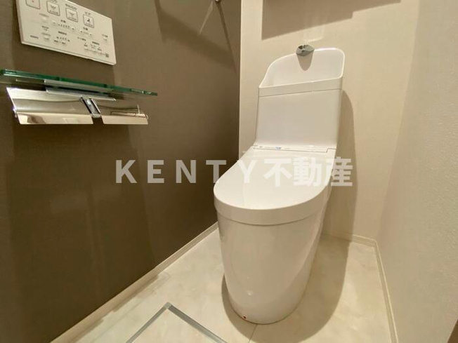 【トイレ】 | セレスティア中央 Ⅱ | コンパクトで使いやすいトイレです