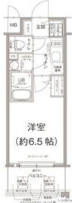 大阪市西淀川区千舟１丁目の賃貸マンションの間取り