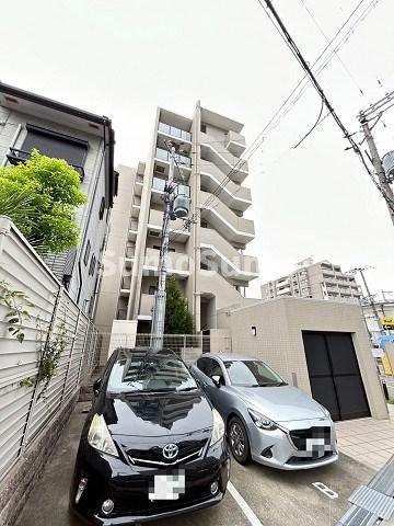 大阪市西淀川区野里２丁目の賃貸マンションの外観|きれいな外観です
