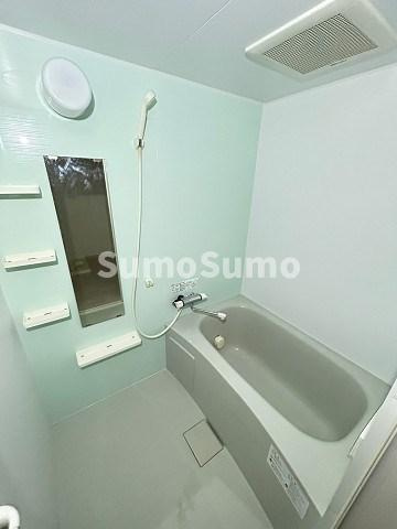 大阪市西淀川区野里２丁目の賃貸マンションの浴室|ゆったり過ごせるお風呂です
