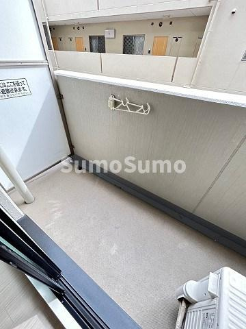 大阪市西淀川区野里２丁目の賃貸マンションのバルコニー|陽当たり良好なバルコニーです