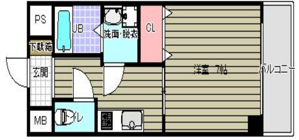 ゼファー東大阪の間取り