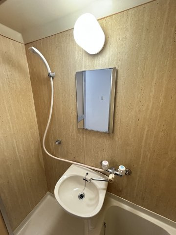 マンションタワーサイドの洗面所