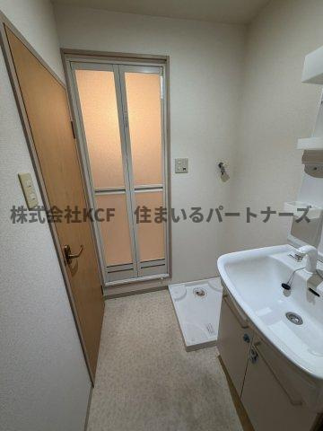 翠水マンションの洗面所