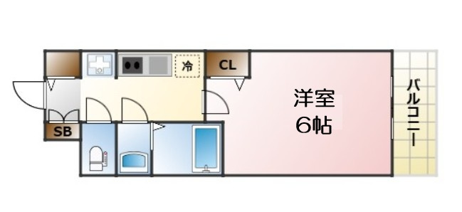 【間取り】 | プレサンス四天王寺前夕陽ヶ丘ヴィリード