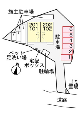 【駐車場】 | メゾン　ケイ | 駐車場