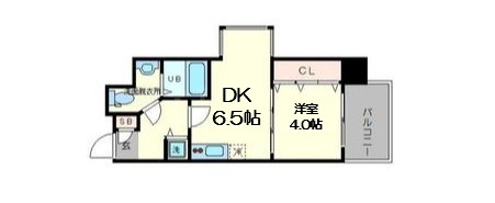 【間取り】 | エステムコート難波Ⅲラグース