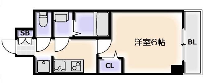 【間取り】 | プレサンス四天王寺前夕陽ヶ丘ヴィリード