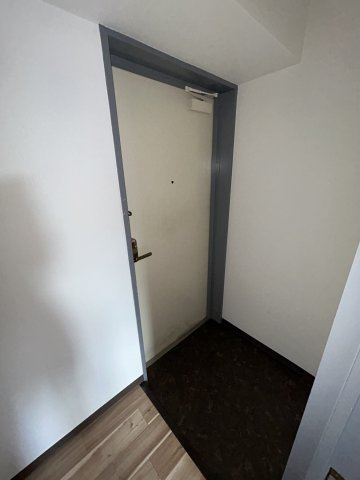 マンションタワーサイドの玄関