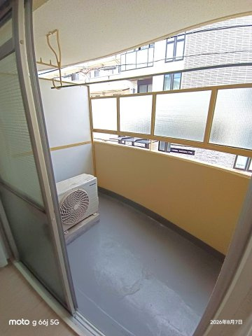 神戸市東灘区深江北町１丁目の賃貸マンションのバルコニー