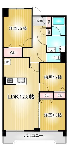 シティパレス富士見町|名古屋市の賃貸ならMy賃貸の間取り|シティパレス富士見町