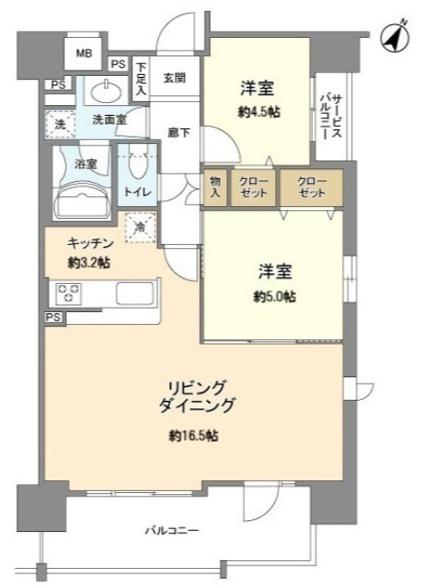 N.E.レジデンス（エヌイーレジデンス）　西船場小学校区の間取り|N.E.レジデンス（エヌイーレジデンス）　間取り