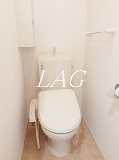 【トイレ】 | ラフレシール桜 | トイレです。
