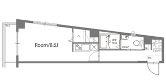 【間取り】 | La　Fonte町屋 | 間取りです。