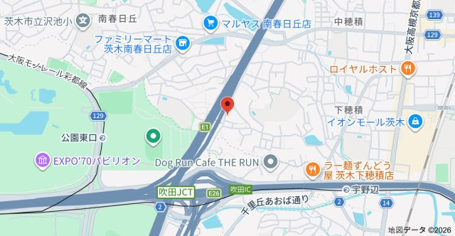 フローラ穂積台の地図