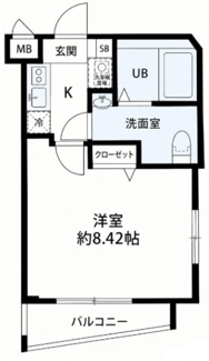 【間取り】 | プレール・ドゥーク東中野 | 間取りです。