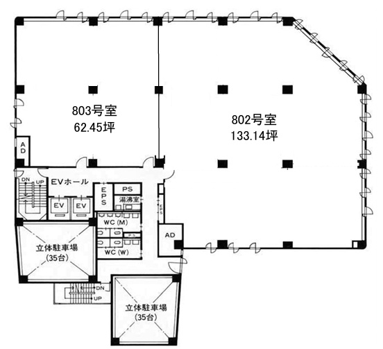 五条堀川ビルの間取り