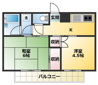 MOハイツの間取り