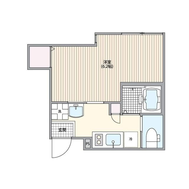 ミハス三軒茶屋の間取り|間取りです。