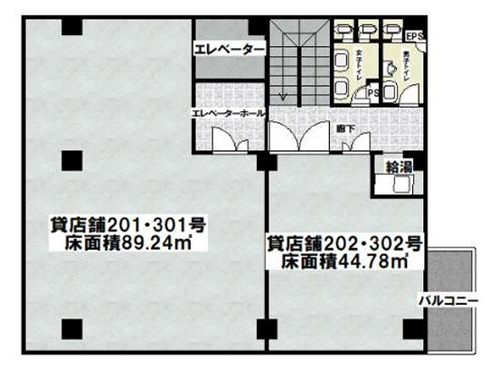 對嵐坊ビル（たいらんぼうビル）の間取り