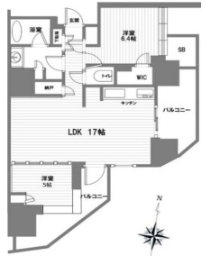 プレミスト白金の間取り