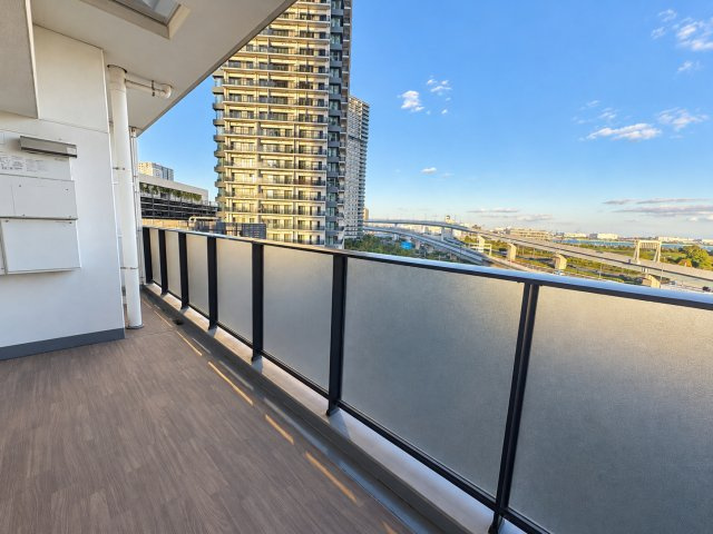 シティタワーズ東京ベイウエストタワーのバルコニー