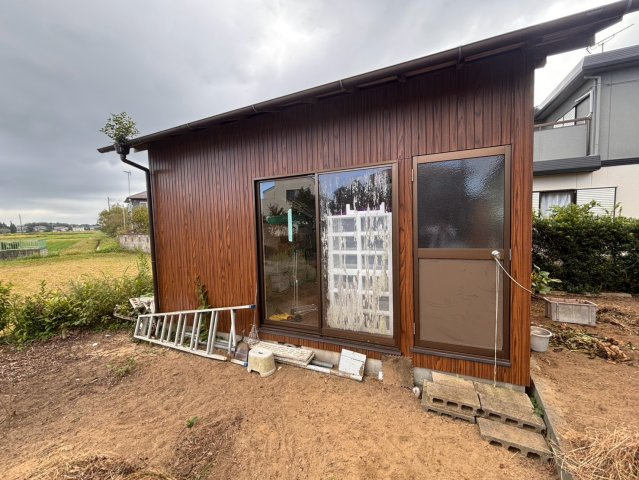茂原市谷本　中古戸建の庭