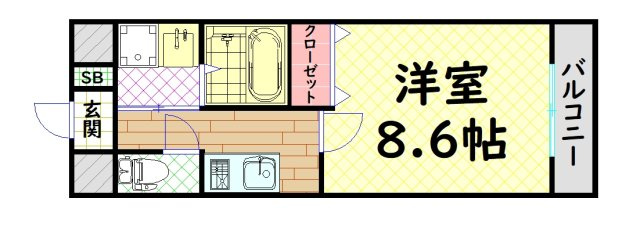 【間取り】 | TKアンバーコート堺東
