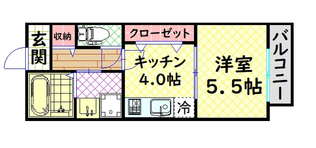 【間取り】 | コスモハイツ