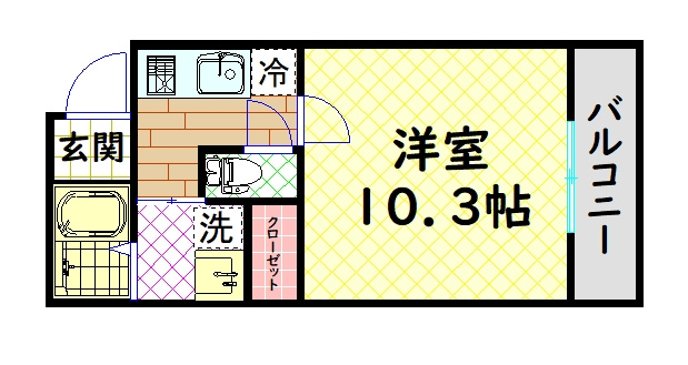 【間取り】 | フジパレス堺南長尾Ⅰ番館