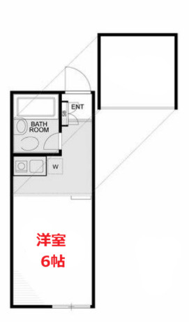 【間取り】 | Yʼs Place東寺尾 | お部屋の間取りです。