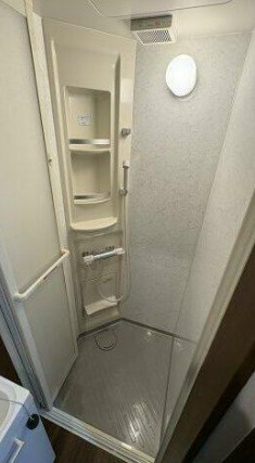 【シャワールーム】 | グラニット矢向 | お掃除のしやすいシャワータイプです。