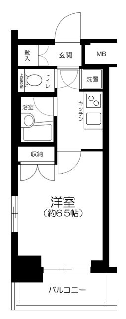 パレステュディオ広尾の間取り