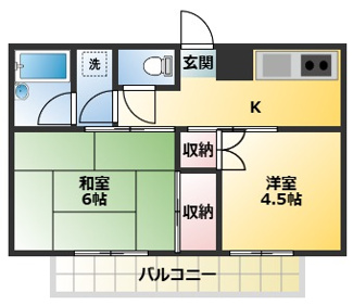 【間取り】 | MOハイツ