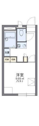 【間取り】 | レオパレスシャトー花園