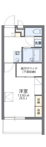 【間取り】 | レオパレスリバーサイド