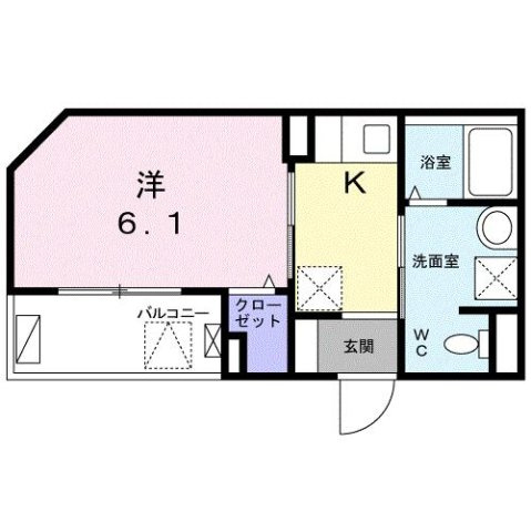 【間取り】 | Ｇｒａｃｅ　大原