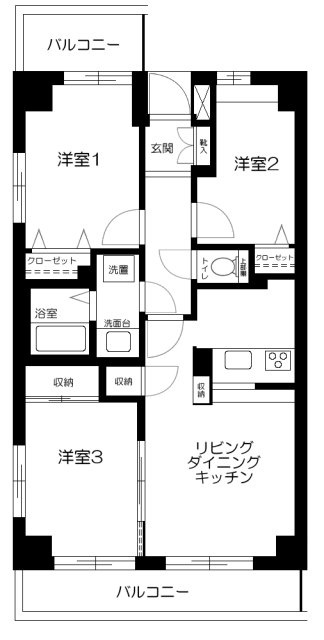 ＥＳ－Ｇｒａｎｄｅ錦糸町の間取り