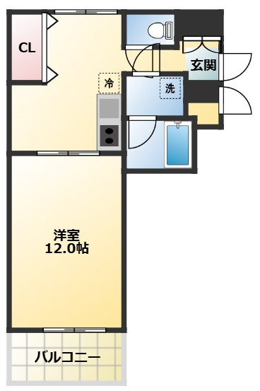 ガーデンハウス千鳥の間取り