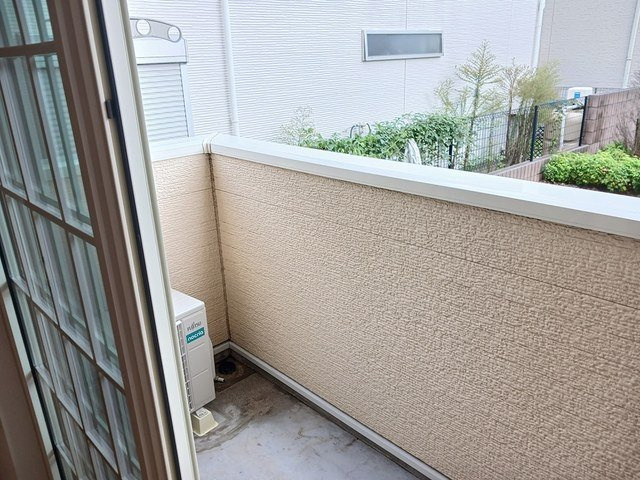 カーサ　アルバＡのバルコニー