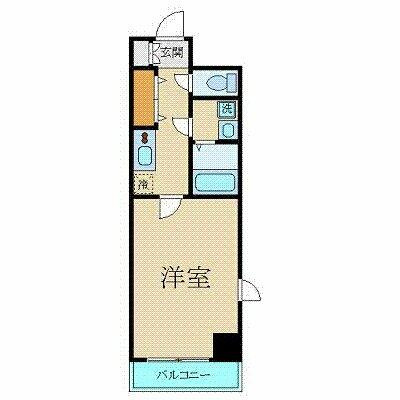 アヴィニティー銀座東の間取り