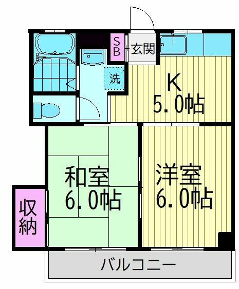 アネックス山崎の間取り