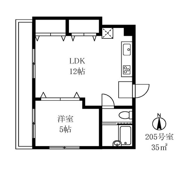 関口ビルの間取り