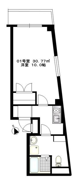 ｂ’ＣＡＳＡ東大井(ビーカーサヒガシオオイ)の間取り