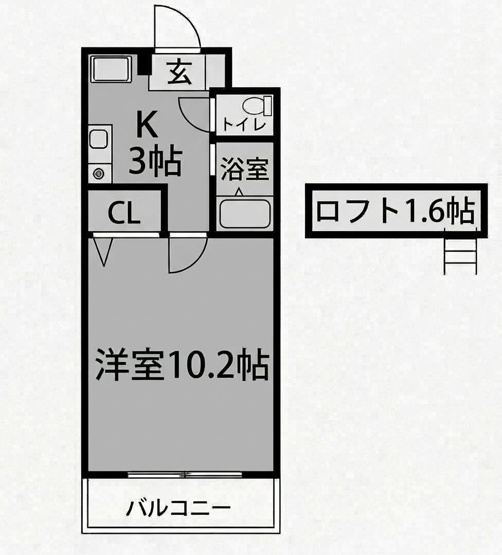 【間取り】 | パピヨン高宮