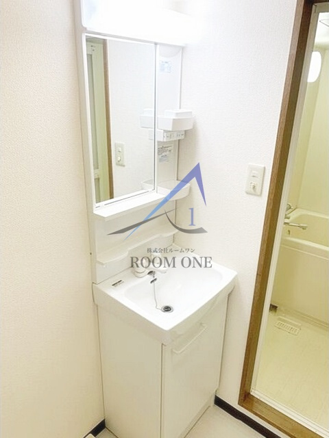 ボナール町屋の洗面所|洗面台です。