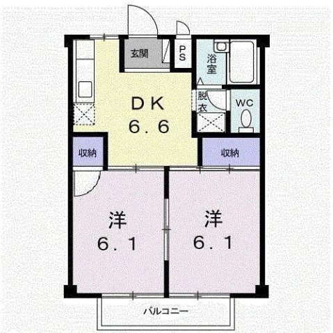【間取り】 | シティうばら